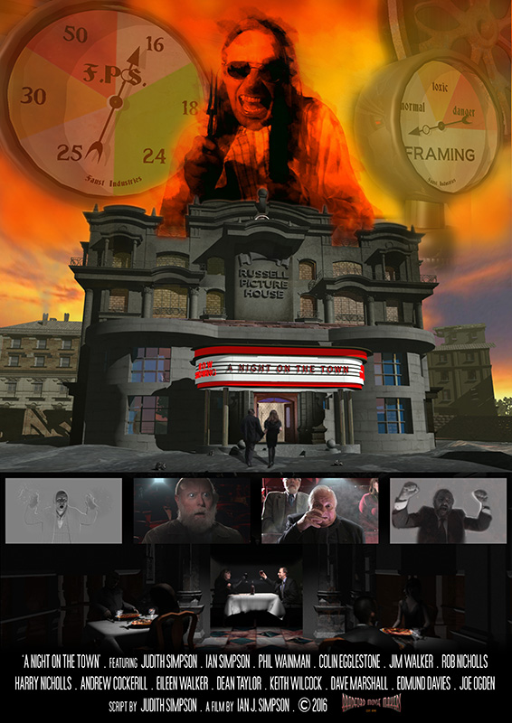 Night on the Town Poster